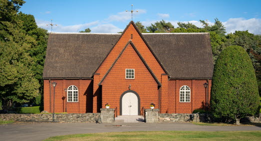 Bild på Hammarö kyrka