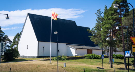 Bild på kyrka